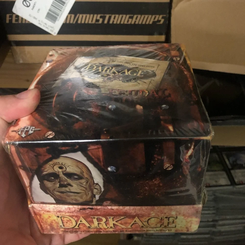 Dark age ccg booster and starter box from 1996. Sealed. - Picture 3 of 3